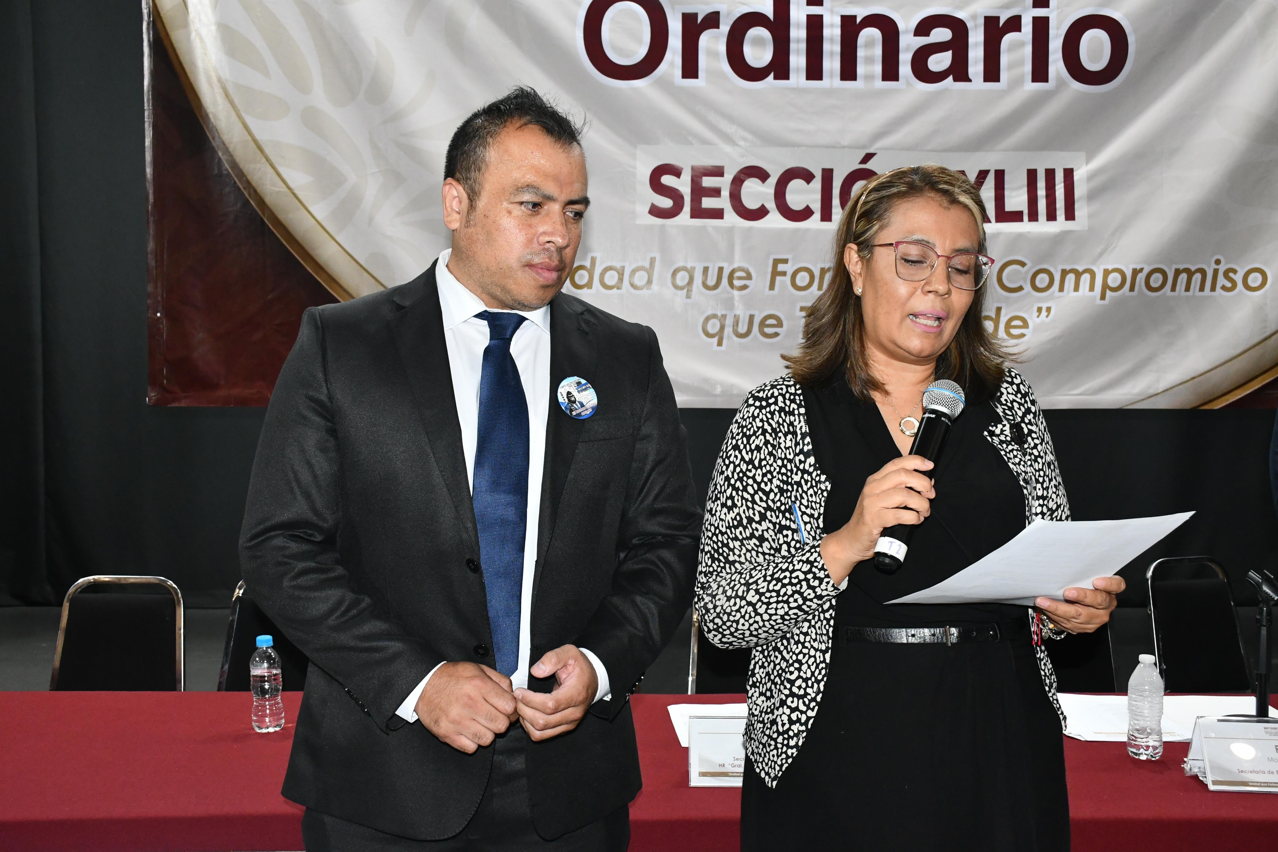 XIII Congreso Seccional Ordinario, Sección XLIII, HR “Gral. Ignacio Zaragoza”